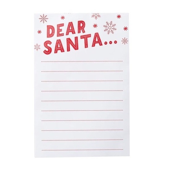 Christmas Cookies For Santa Set Plate Ceramic Milk Jug Straw Notepad NEW *See - Picture 6 of 10